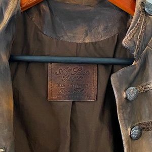 All Saints Tailcoat Leather Jacket